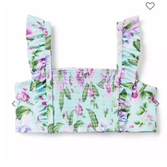 Floral Ruffle Two-Piece Set - Picture 2 of 3